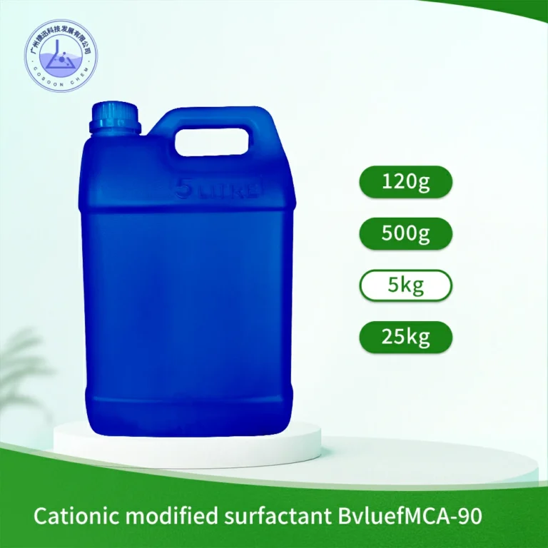 Cationic modified surfactant BvluefMCA-90, penetrant, oil stripper, emulsifier